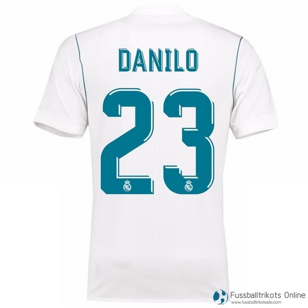 Real Madrid Trikot Heim Danilo 2017-18 Fussballtrikots Günstig